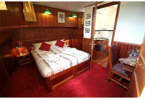 A bordo hay cabinas como la Junior Suite Meursault